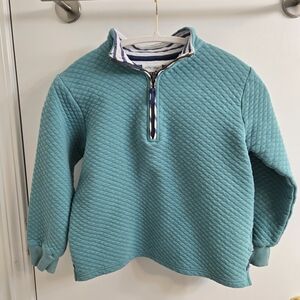 Kite 1/4 Zip Quilted Kids Sweatshirt, Size 10-11y, Tear, Organic Cotton